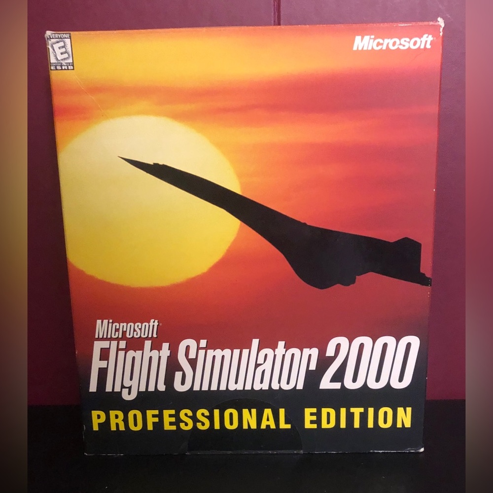Microsoft Flight Simulator 2000 Professional Edition